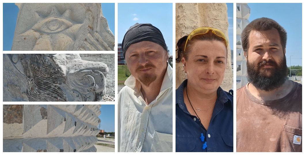 Sculpturi noi în parcul ARED Active Park