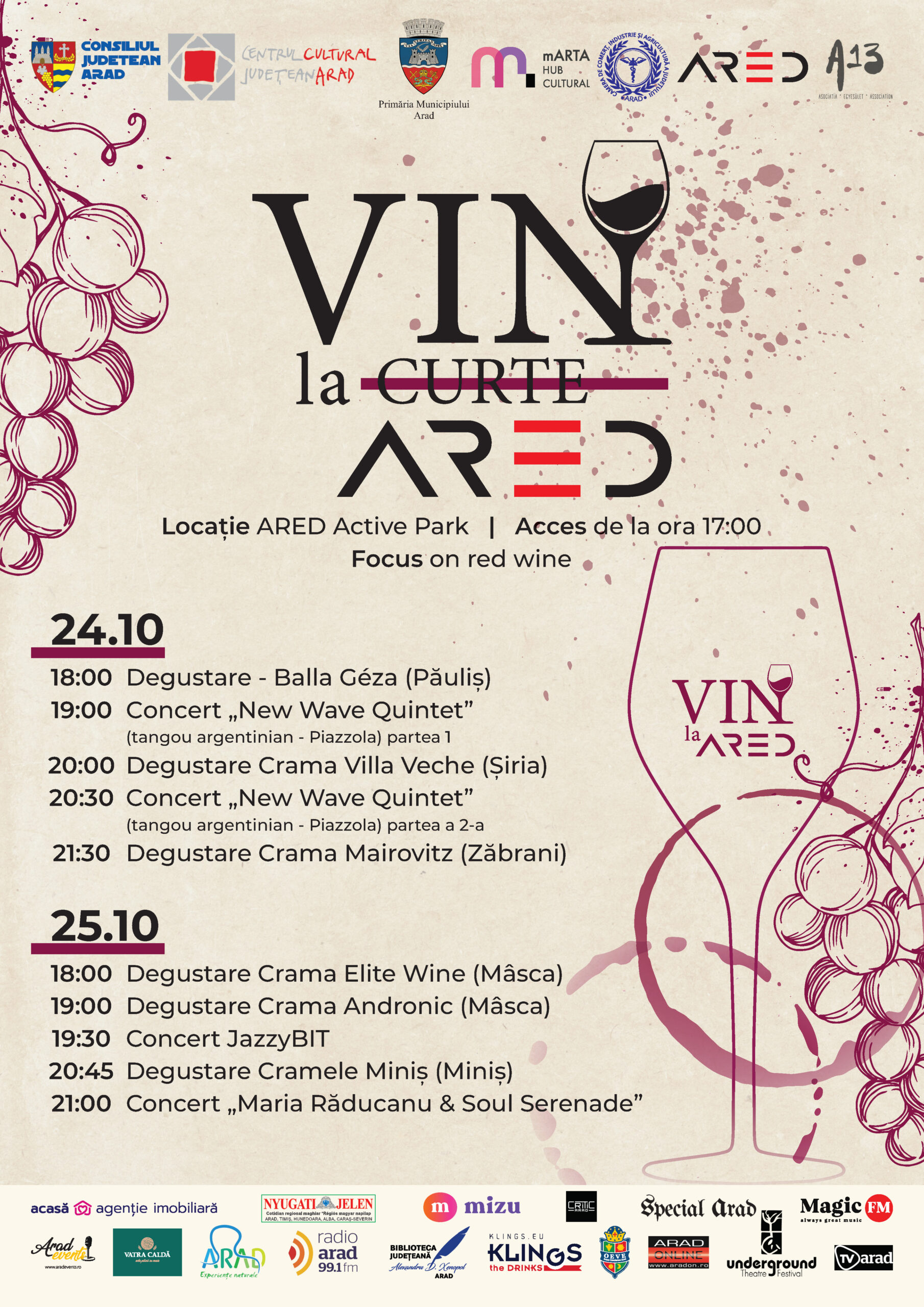 Vin la ARED